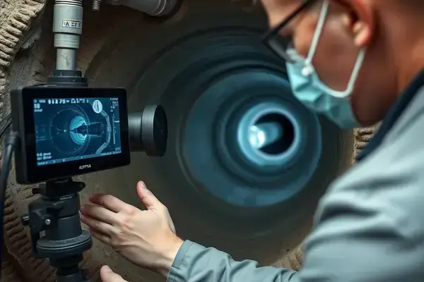 Septic system inspection