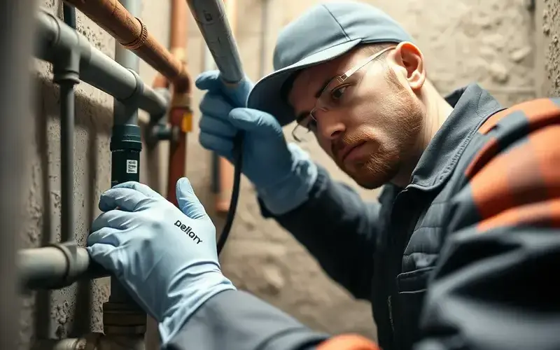 Septic system repair service